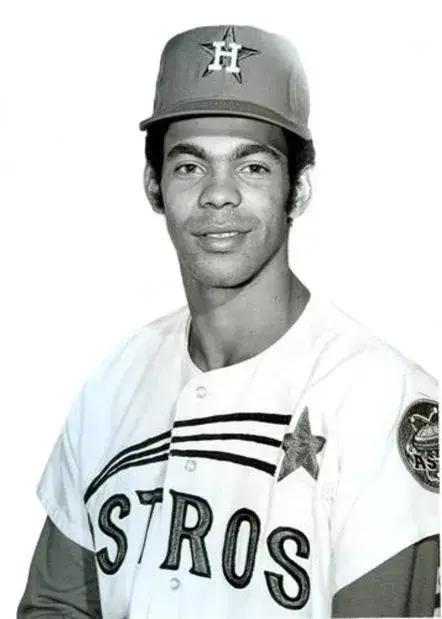 CESAR GERONIMO Houston Astros 1971 Majestic Cooperstown Home Baseball Jersey 