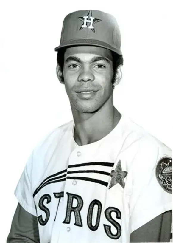 CESAR GERONIMO Houston Astros 1971 Majestic Cooperstown Home Baseball Jersey 