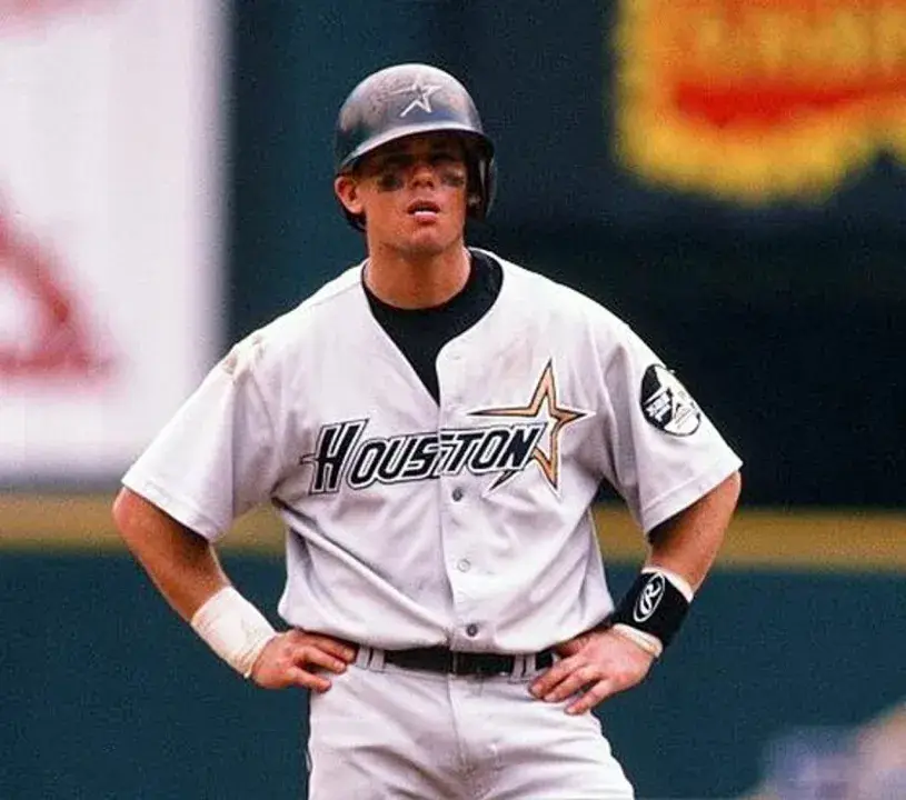 CRAIG BIGGIO Houston Astros 1999 Majestic Throwback Away Baseball Jersey 