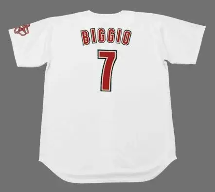 CRAIG BIGGIO Houston Astros 2002 Majestic Throwback Home Baseball Jersey 