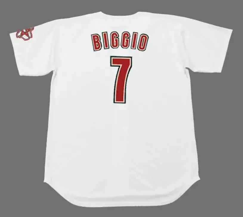 CRAIG BIGGIO Houston Astros 2002 Majestic Throwback Home Baseball Jersey 