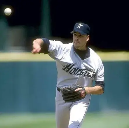 DARRYL KILE Houston Astros 1994 Majestic Throwback Away Baseball Jersey 