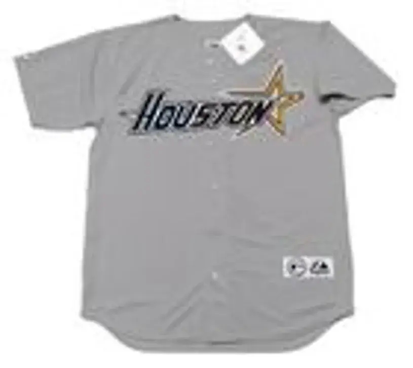 DARRYL KILE Houston Astros 1997 Majestic Throwback Away Baseball Jersey 