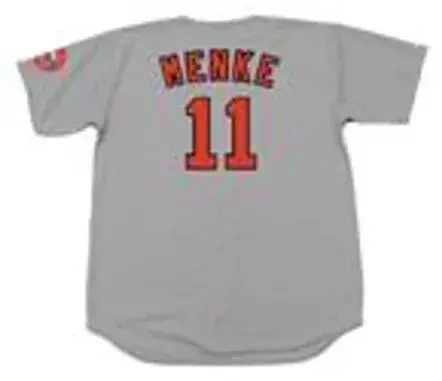 DENIS MENKE Houston Astros 1971 Majestic Cooperstown Away Baseball Jersey 