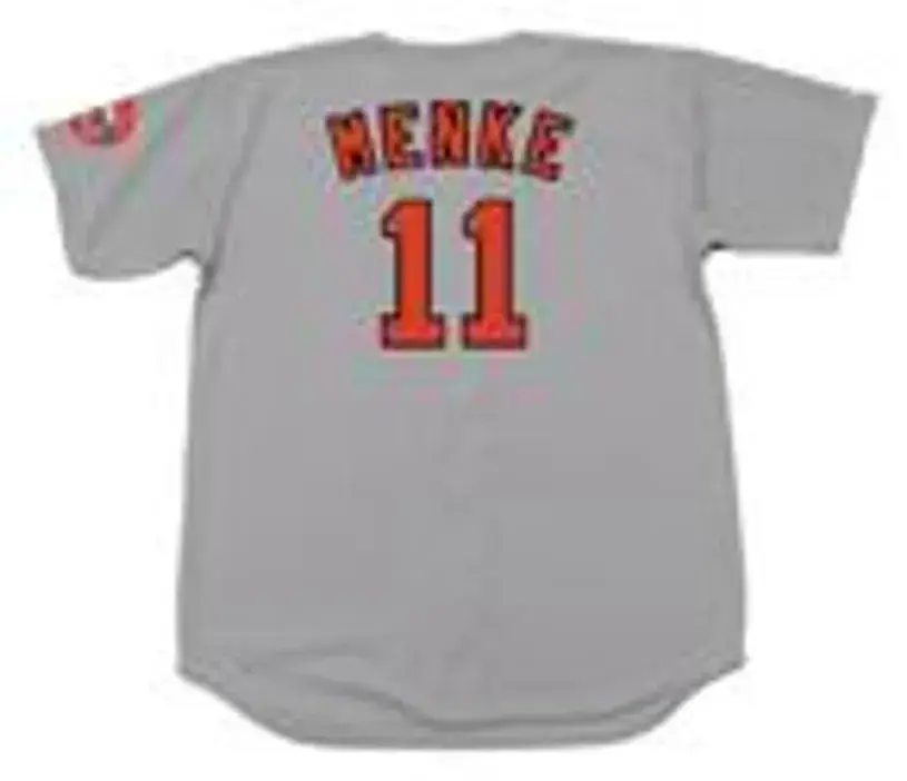 DENIS MENKE Houston Astros 1971 Majestic Cooperstown Away Baseball Jersey 