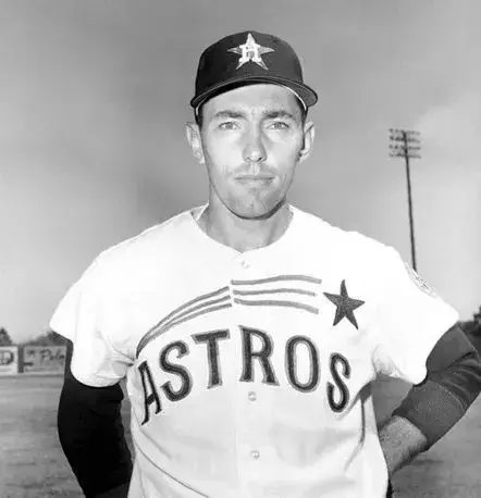 DENIS MENKE Houston Astros 1971 Majestic Cooperstown Home Baseball Jersey 