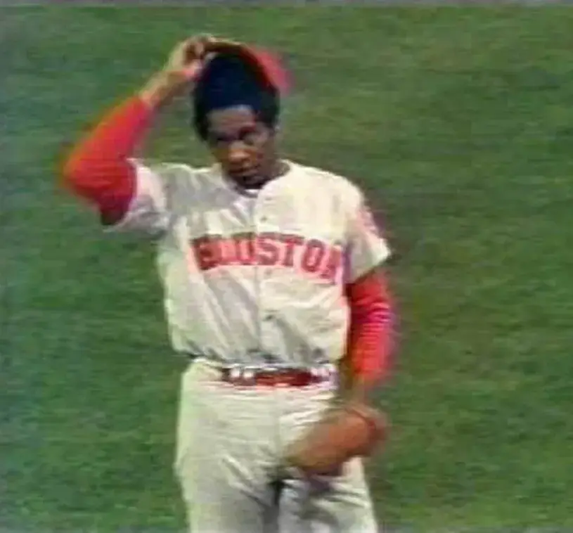 DON WILSON Houston Astros 1971 Majestic Cooperstown Away Baseball Jersey 