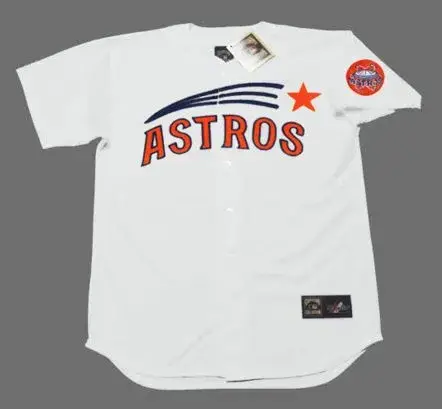 DON WILSON Houston Astros 1971 Majestic Cooperstown Home Baseball Jersey