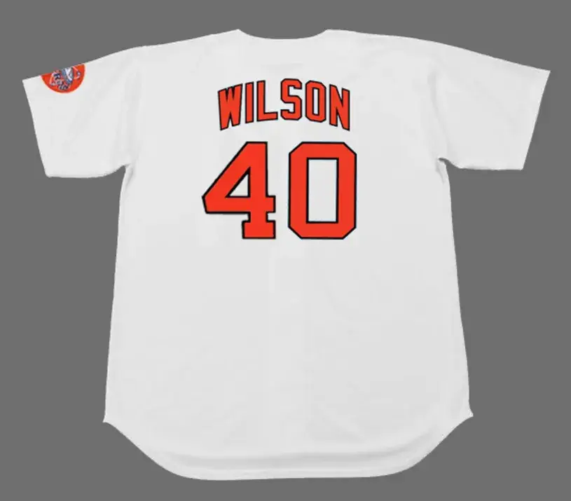DON WILSON Houston Astros 1971 Majestic Cooperstown Home Baseball Jersey 