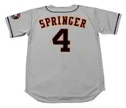 GEORGE SPRINGER Houston Astros Majestic Away Baseball Jersey 
