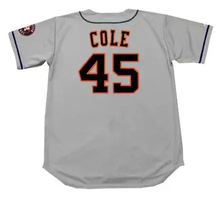 GERRIT COLE Houston Astros Majestic Away Baseball Jersey 