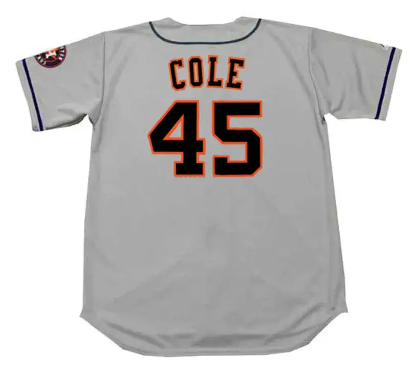 GERRIT COLE Houston Astros Majestic Away Baseball Jersey 