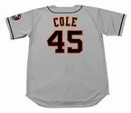 GERRIT COLE Houston Astros Majestic Away Baseball Jersey 
