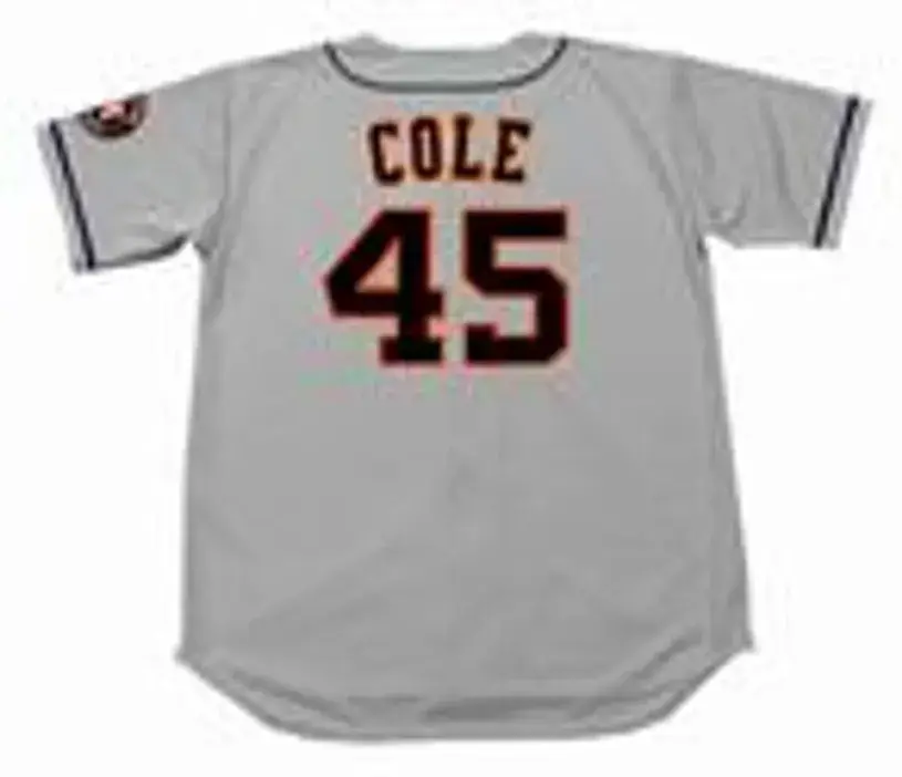 GERRIT COLE Houston Astros Majestic Away Baseball Jersey 