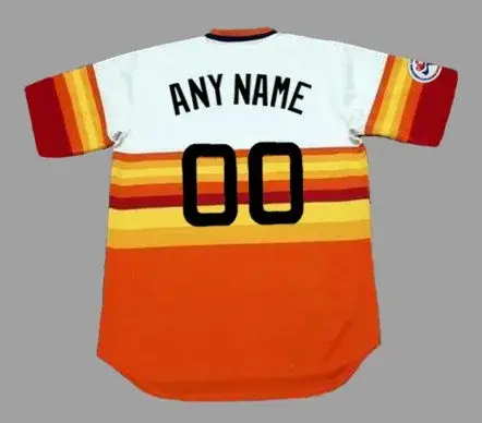 HOUSTON ASTROS 1976 Majestic Cooperstown Home Jersey Customized “Any Name & Number(s)” 