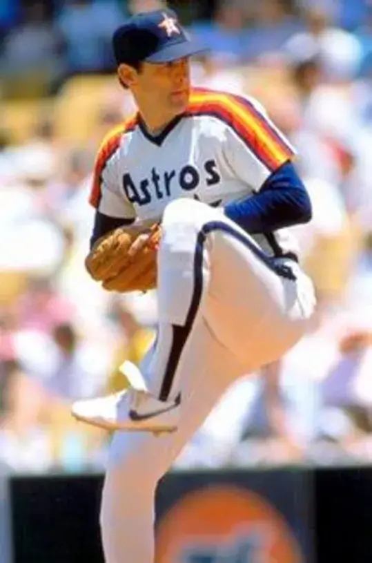 HOUSTON ASTROS 1980s Majestic Cooperstown Throwback Baseball Jersey 