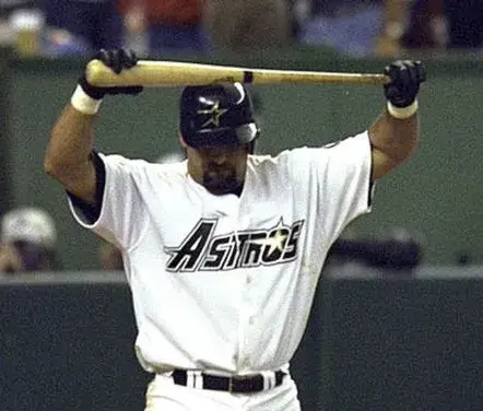 HOUSTON ASTROS 1990’s Majestic Throwback Home Baseball Jersey 
