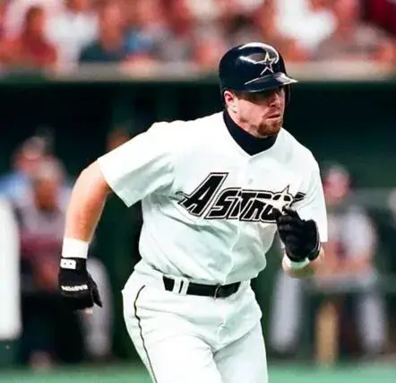 HOUSTON ASTROS 1990’s Majestic Throwback Home Baseball Jersey 