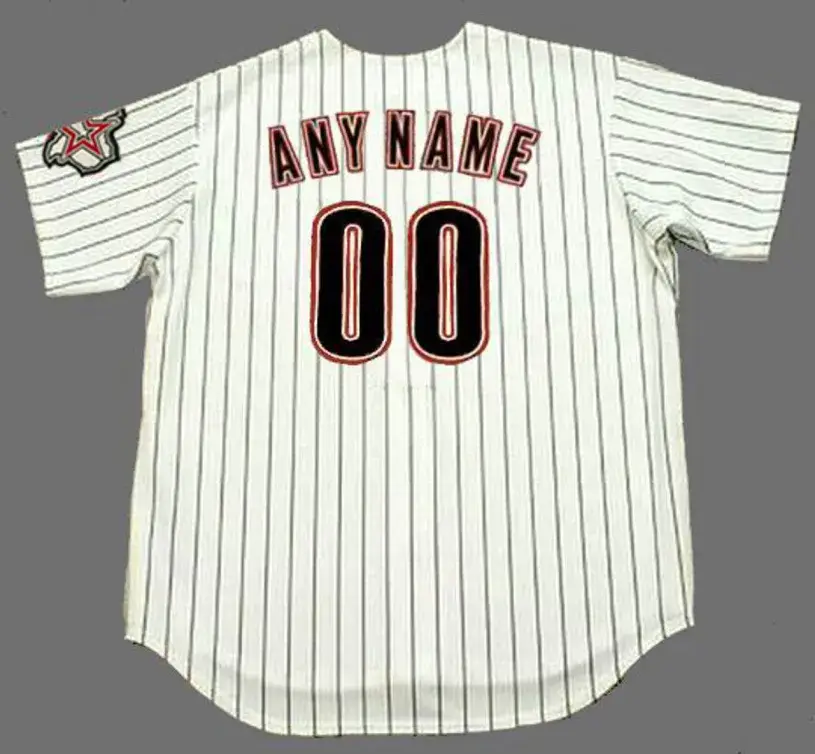 HOUSTON ASTROS 2004 Majestic Throwback Home Jersey Customized “Any Name &  Number(s)” 