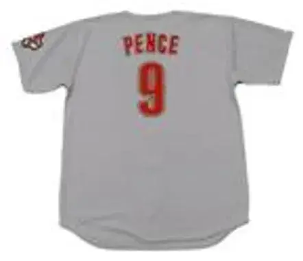HUNTER PENCE Houston Astros 2008 Majestic Throwback Away Baseball Jersey 