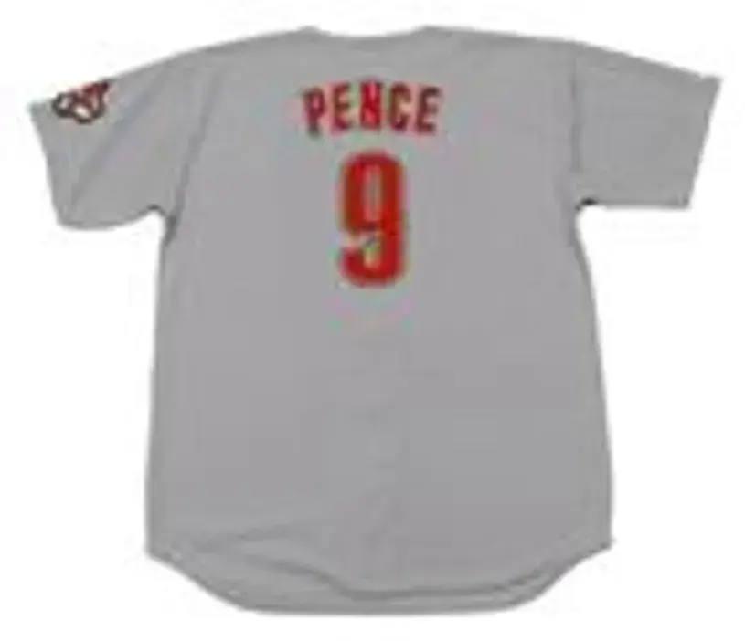 HUNTER PENCE Houston Astros 2008 Majestic Throwback Away Baseball Jersey 