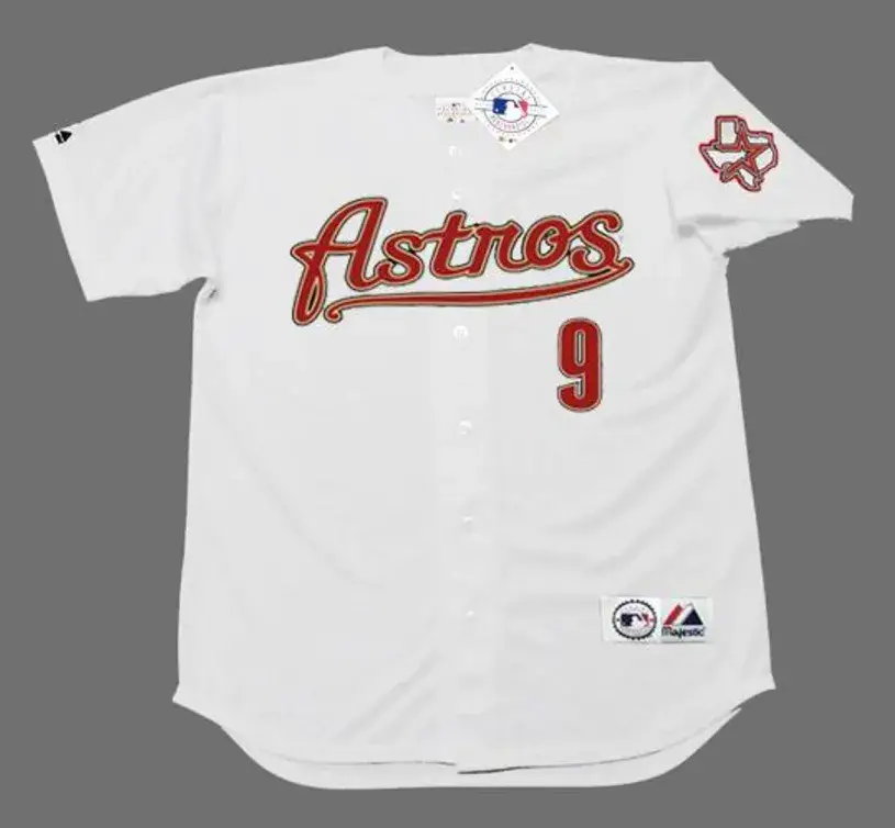 HUNTER PENCE Houston Astros 2008 Majestic Throwback Home Baseball Jersey