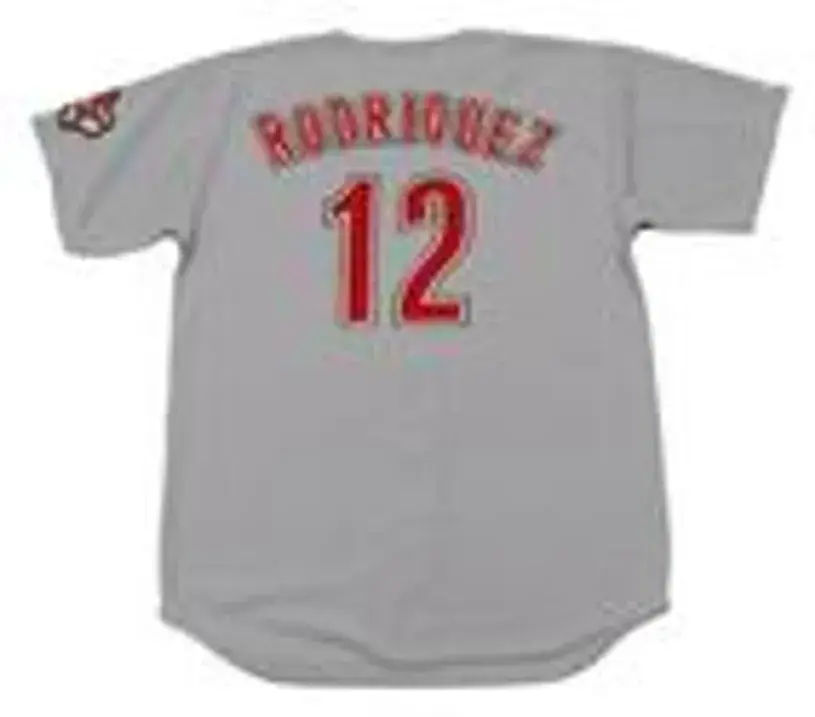 IVAN RODRIGUEZ Houston Astros 2009 Majestic Throwback Away Baseball Jersey 