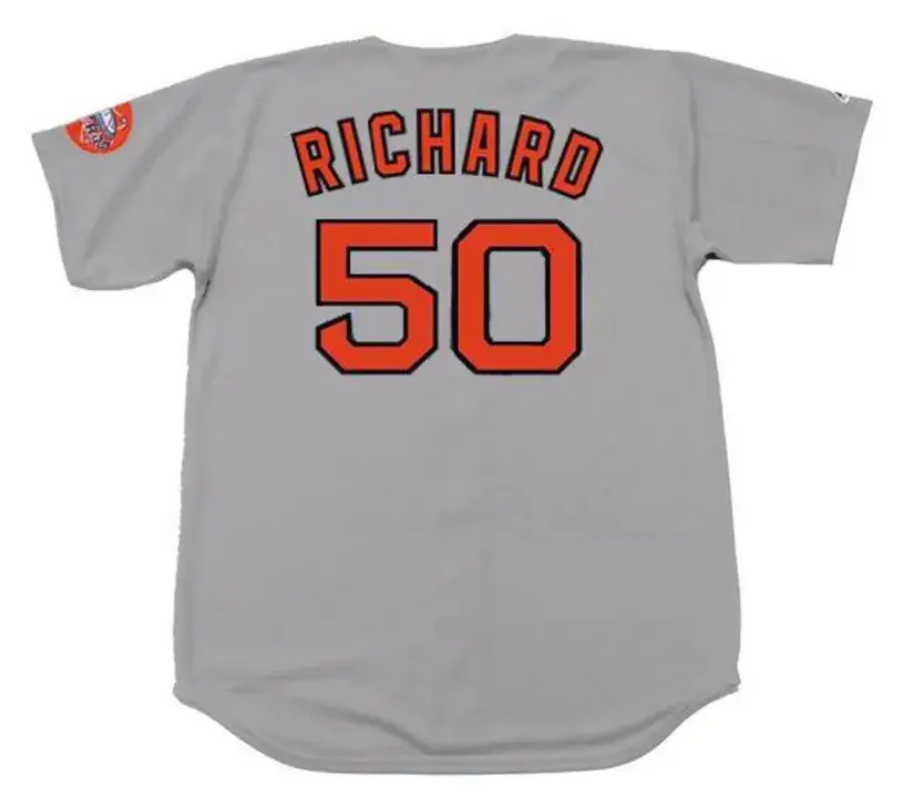 J.R. RICHARD Houston Astros 1971 Majestic Cooperstown Away Baseball Jersey 