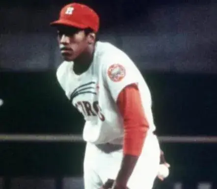 J.R. RICHARD Houston Astros 1971 Majestic Cooperstown Away Baseball Jersey 