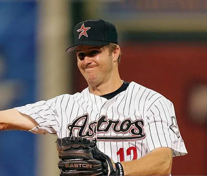 JEFF KENT Houston Astros 2004 Majestic Throwback Home Baseball Jersey 