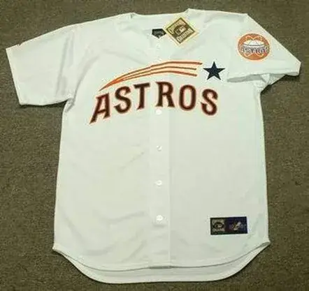 JIM BOUTON Houston Astros 1970 Majestic Throwback Home Baseball Jersey