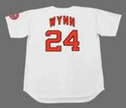 JIMMY WYNN Houston Astros 1971 Majestic Cooperstown Home Baseball Jersey 
