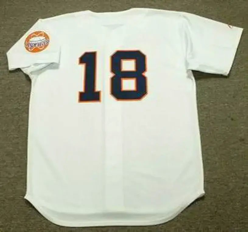 JOE MORGAN Houston Astros 1960’s Majestic Cooperstown Home Jersey 