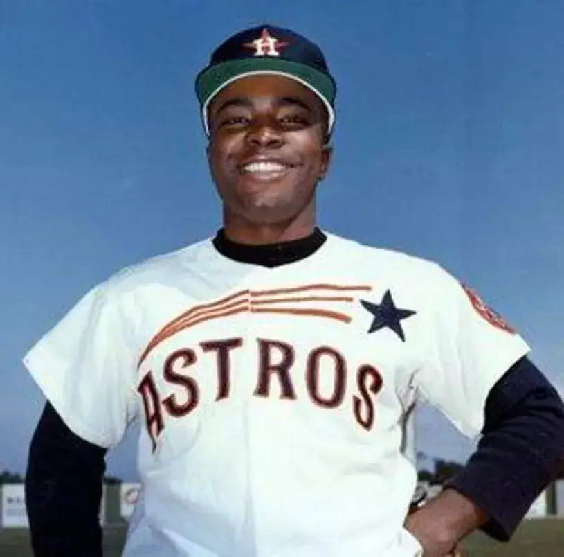 JOE MORGAN Houston Astros 1960’s Majestic Cooperstown Home Jersey 