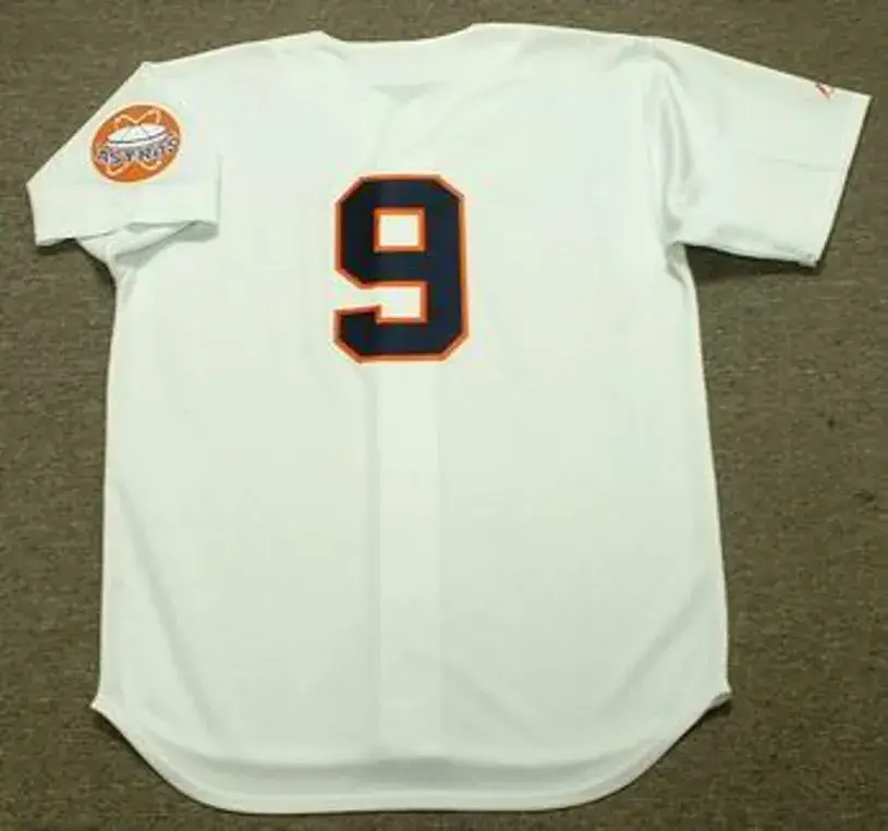 JOE PEPITONE Houston Astros 1970 Majestic Cooperstown Home Jersey 