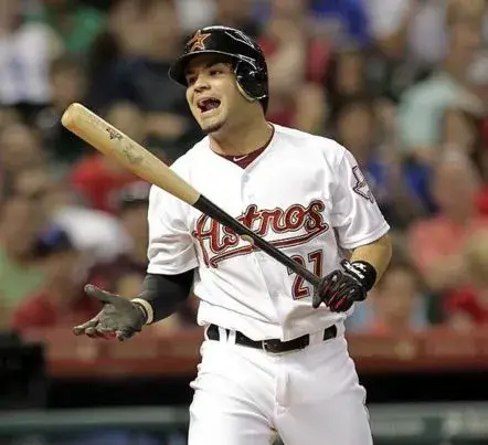 JOSE ALTUVE Houston Astros 2012 Majestic Throwback Alternate Baseball Jersey 
