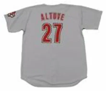 JOSE ALTUVE Houston Astros 2012 Majestic Throwback Away Baseball Jersey 