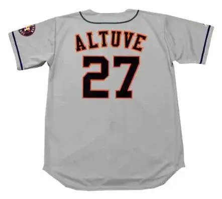 JOSE ALTUVE Houston Astros Majestic Away Baseball Jersey 