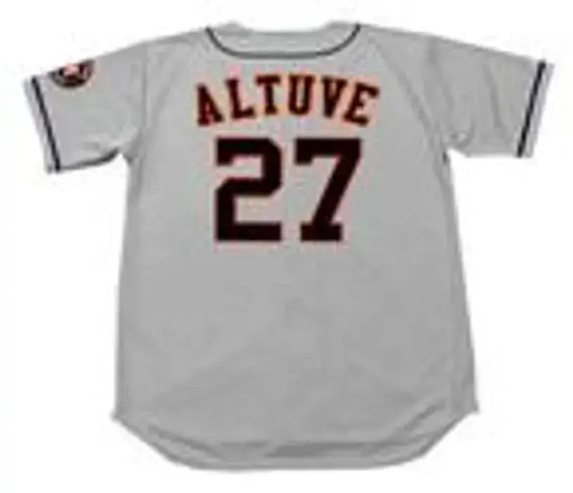 JOSE ALTUVE Houston Astros Majestic Away Baseball Jersey 