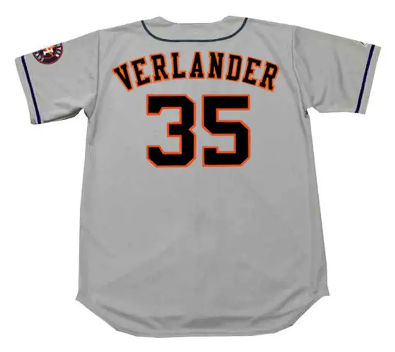 JUSTIN VERLANDER Houston Astros Majestic Away Baseball Jersey 