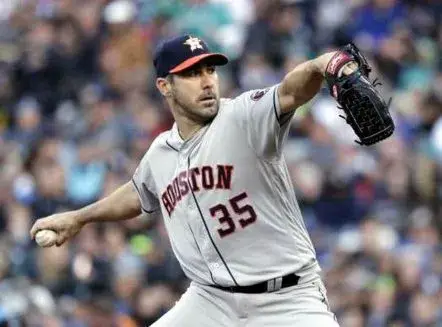 JUSTIN VERLANDER Houston Astros Majestic Away Baseball Jersey 