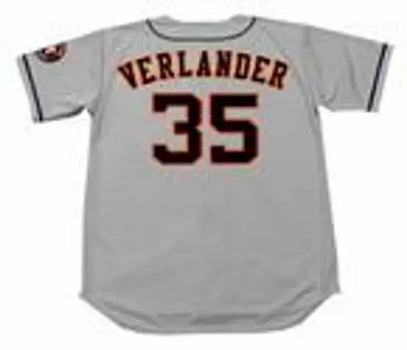 JUSTIN VERLANDER Houston Astros Majestic Away Baseball Jersey 