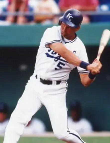 GEORGE BRETT Kansas City Royals 1985 Majestic Throwback Home Baseball Jersey 