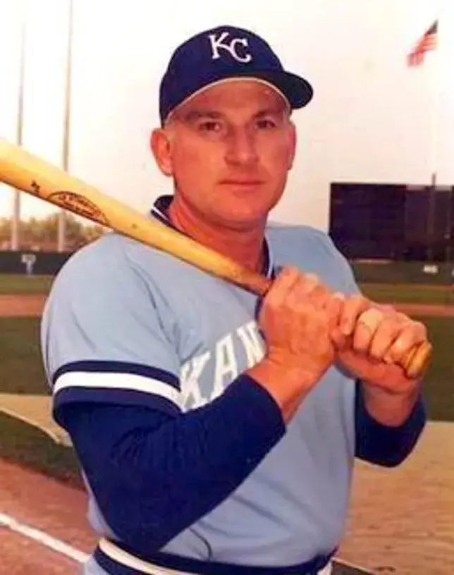 HARMON KILLEBREW Kansas City Royals 1975 Majestic Cooperstown Baseball Jersey 
