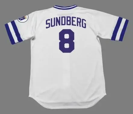 JIM SUNDBERG Kansas City Royals 1985 Majestic Cooperstown Home Baseball Jersey 