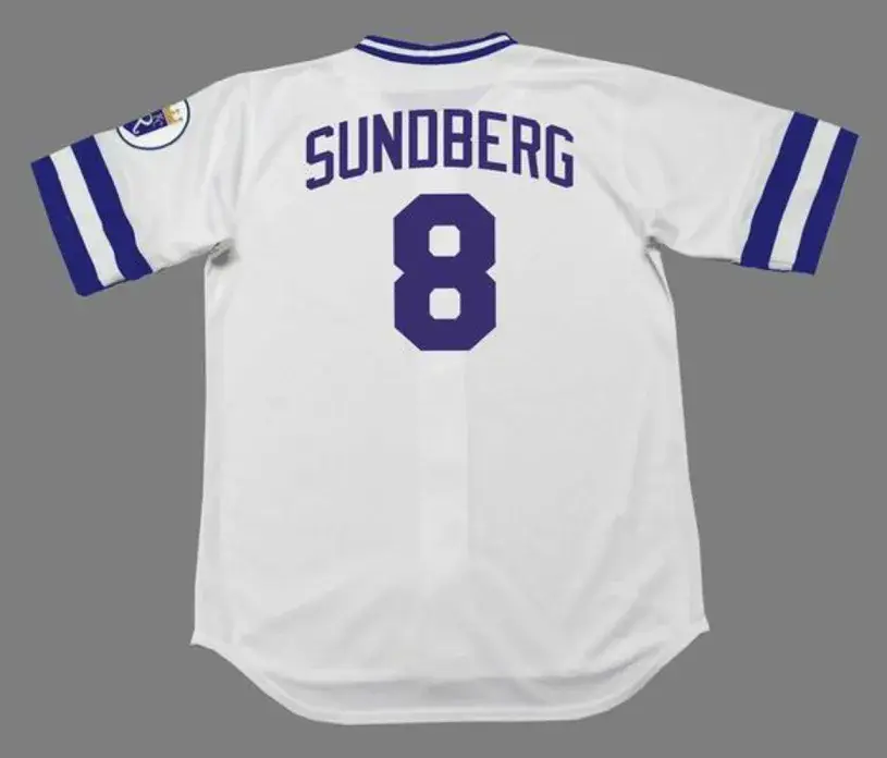 JIM SUNDBERG Kansas City Royals 1985 Majestic Cooperstown Home Baseball Jersey 