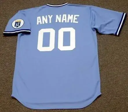 KANSAS CITY ROYALS 1970’s Majestic Cooperstown Jersey Customized “Any Name & Number(s)” 