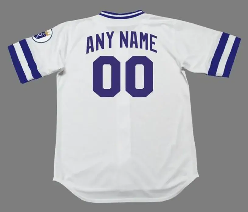 KANSAS CITY ROYALS 1980’s Majestic Throwback Home Jersey Customized “Any Name & Number(s)” 