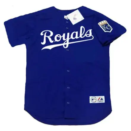 KANSAS CITY ROYALS 2002 Majestic Throwback Alternate Baseball Jersey