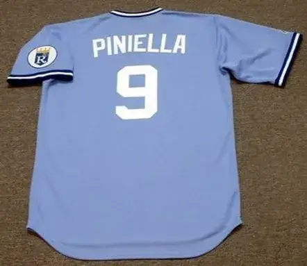 LOU PINIELLA Kansas City Royals 1973 Majestic Cooperstown Throwback Baseball Jersey 